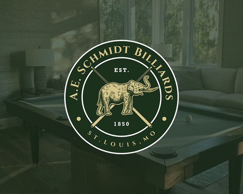 A.E. Schmidt Billiards website design by Keybridge Web, the best web design company in Washington DC