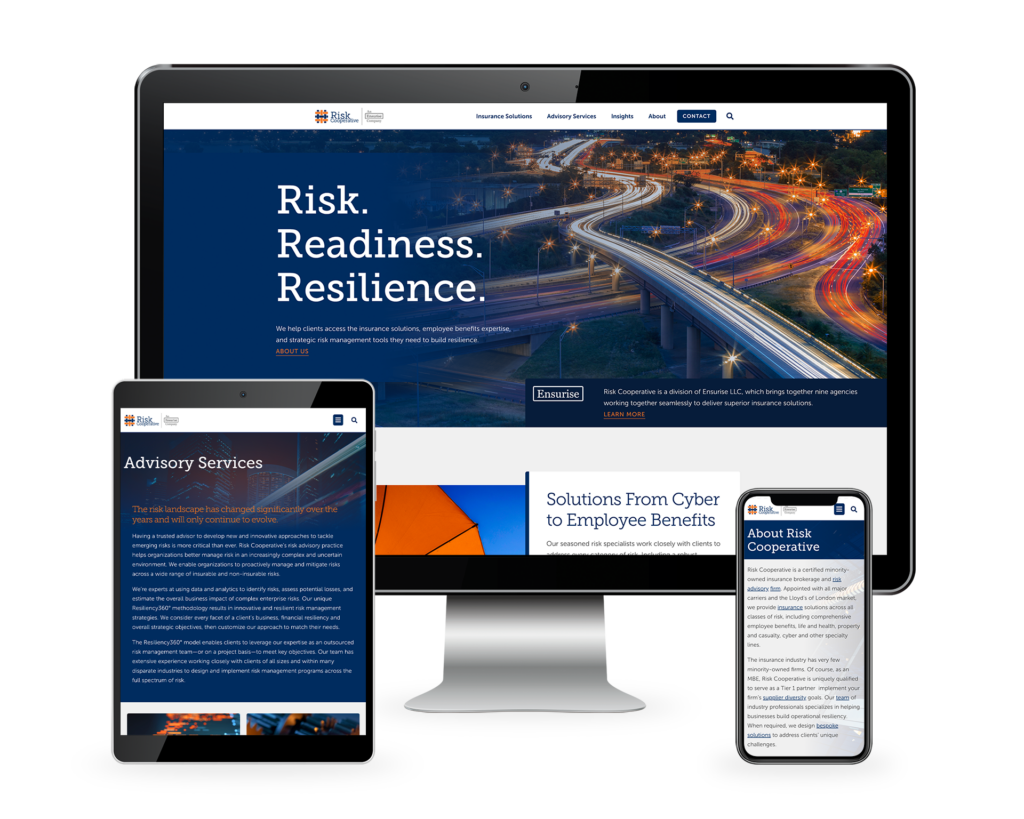 RiskCooperative mockup