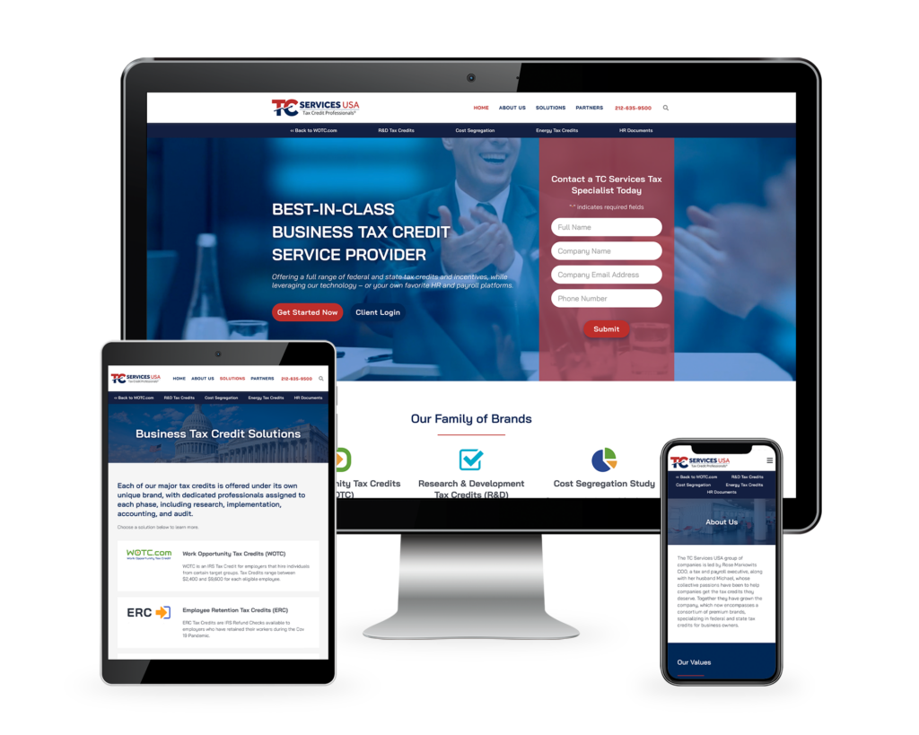 TCServices mockup