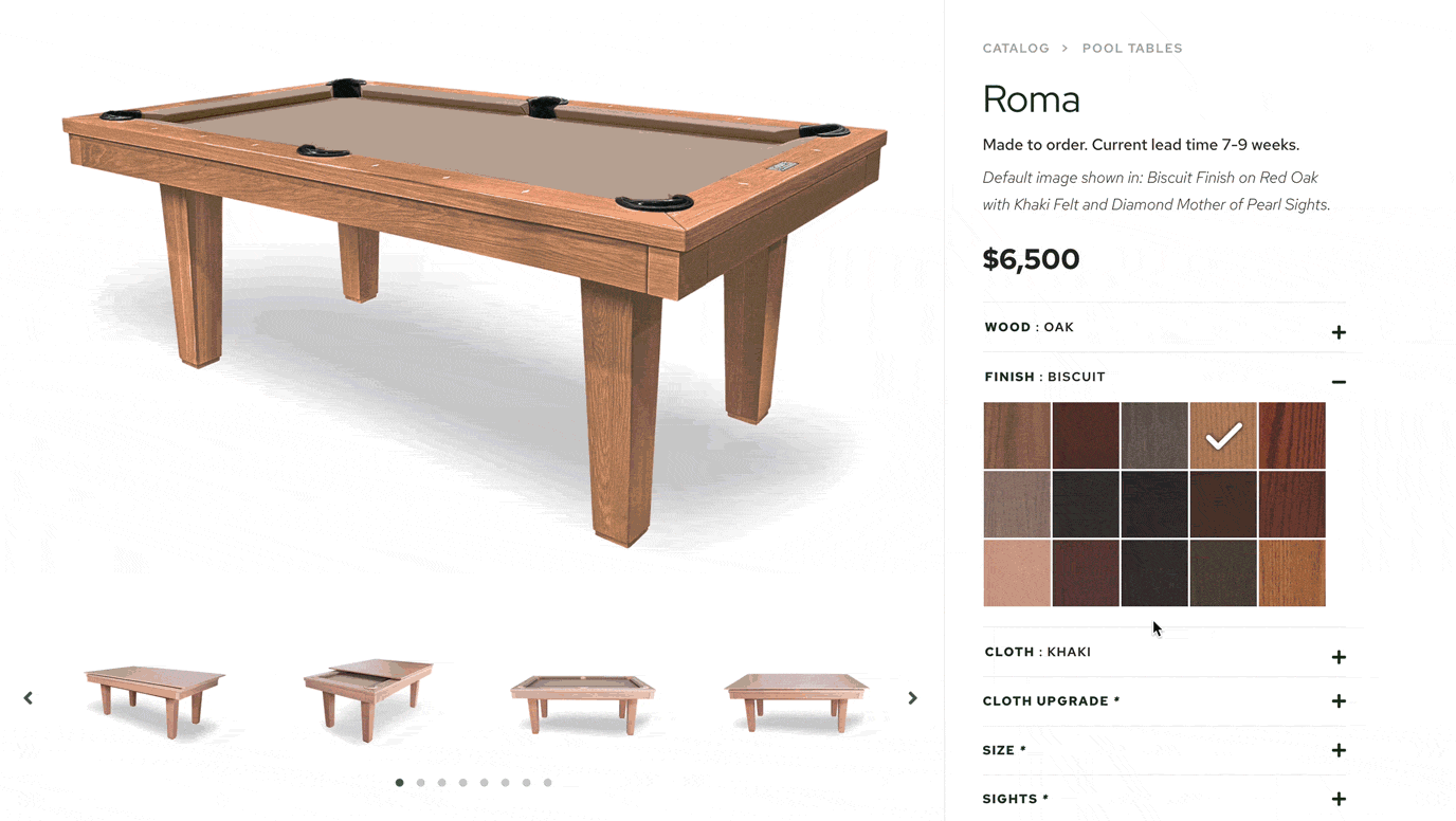 AES configurator