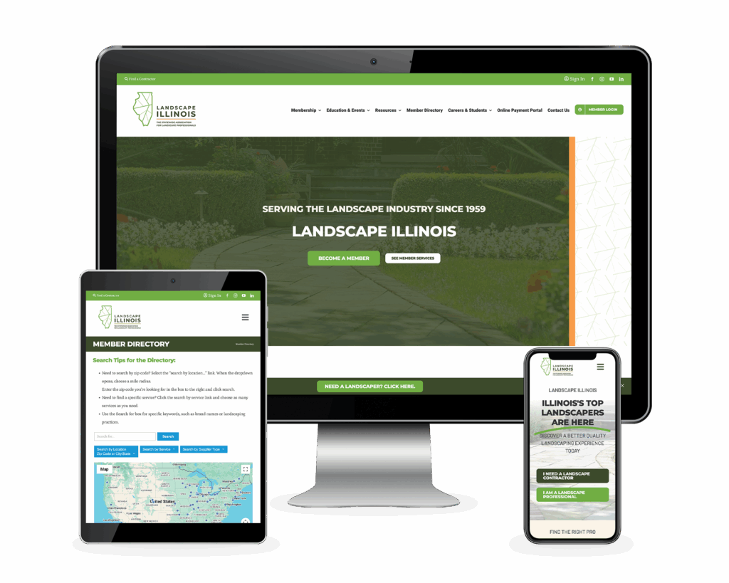 LandscapeIllinois mockup